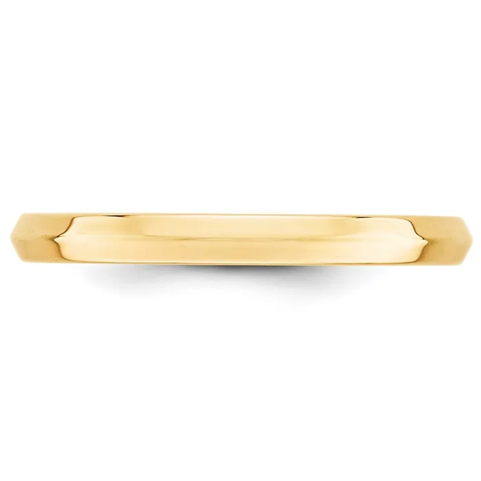 Rings Goldia Solid 10K Yellow Gold 25mm Knife Edge Comfort Fit MensWomens Wedding Band Ring Size 105 Rings Goldia Solid 10K Yellow Gold 25mm Knife Edge Comfort Fit MensWomens Wedding Band Ring Size 105