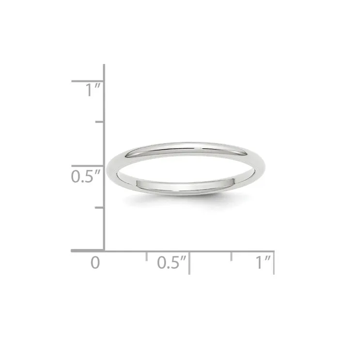 Rings Goldia Solid 14K White Gold 2mm Standard Comfort Fit MensWomens Wedding Band Ring Size 10 Rings Goldia Solid 14K White Gold 2mm Standard Comfort Fit MensWomens Wedding Band Ring Size 10
