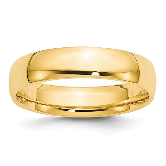 Rings Goldia Solid 14K Yellow Gold 5mm Light Weight Comfort Fit MensWomens Wedding Band Ring Size 5 Rings Goldia Solid 14K Yellow Gold 5mm Light Weight Comfort Fit MensWomens Wedding Band Ring Size 5