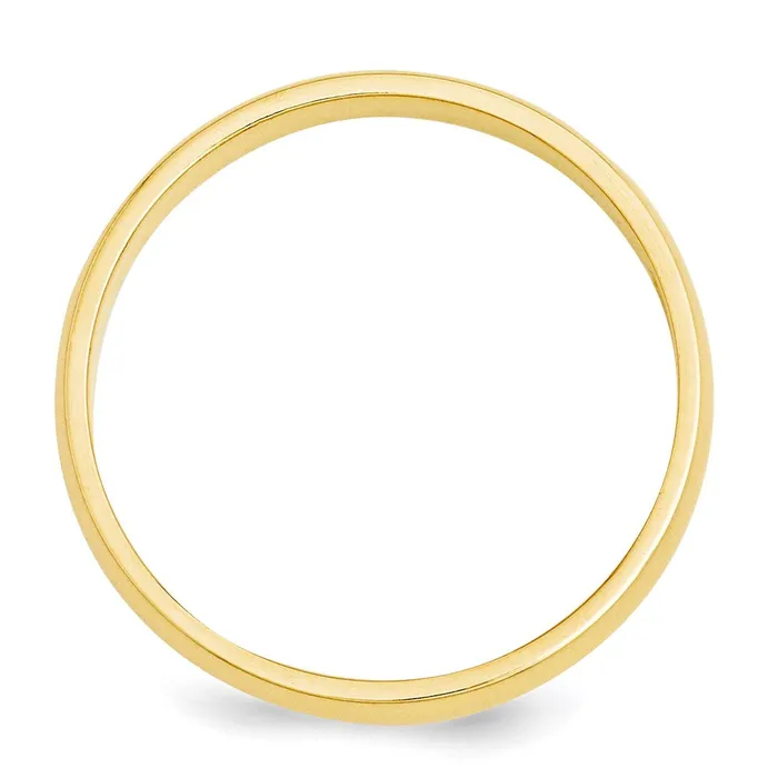 Rings Goldia Solid 18K Yellow Gold 3mm HalfRound Wedding MensWomens Wedding Band Ring Size 6 Rings Goldia Solid 18K Yellow Gold 3mm HalfRound Wedding MensWomens Wedding Band Ring Size 6