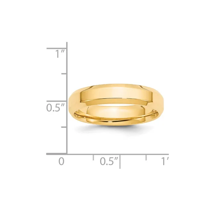 Rings Goldia Solid 18K Yellow Gold 5mm Bevel Edge Comfort Fit MensWomens Wedding Band Ring Size 9 Rings Goldia Solid 18K Yellow Gold 5mm Bevel Edge Comfort Fit MensWomens Wedding Band Ring Size 9
