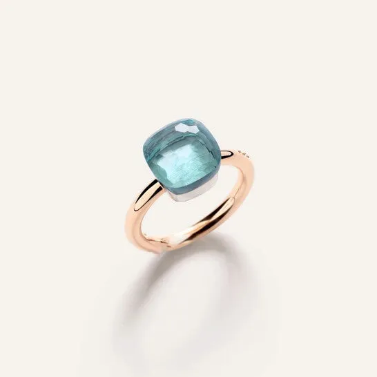 Rings JMS always Original Pomellato Ring Nudo Classic Blue Topaz Size 52 Size 6 PAA1100O6000000OY Rings JMS always Original Pomellato Ring Nudo Classic Blue Topaz Size 52 Size 6 PAA1100O6000000OY