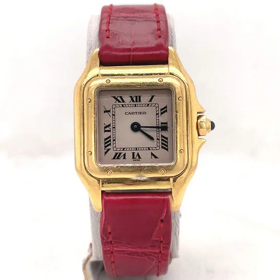 Rings JMS always Original Preowned Cartier Panthere Silvertone Dial Ladies Watch 1070 Rings JMS always Original Preowned Cartier Panthere Silvertone Dial Ladies Watch 1070