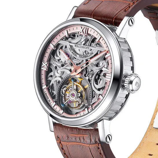 Rings JMS always Original Waldhoff Metropolis Tourbillon Hand Wind Silver Dial Mens Watch Waldhoff Metropolis Red Gold Rings JMS always Original Waldhoff Metropolis Tourbillon Hand Wind Silver Dial Mens Watch Waldhoff Metropolis Red Gold