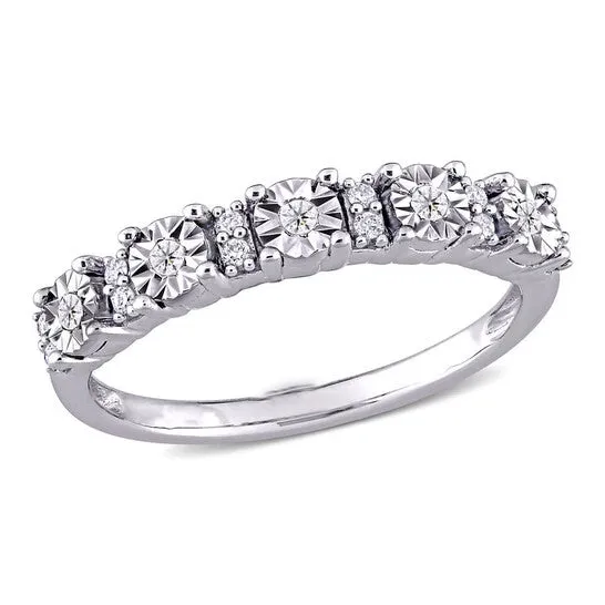Rings Original Amour 10k White Gold 110 CT TDW Diamond Eternity Ring JMS always Rings Original Amour 10k White Gold 110 CT TDW Diamond Eternity Ring JMS always