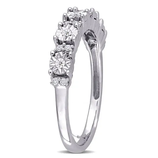 Rings Original Amour 10k White Gold 110 CT TDW Diamond Eternity Ring JMS always Rings Original Amour 10k White Gold 110 CT TDW Diamond Eternity Ring JMS always