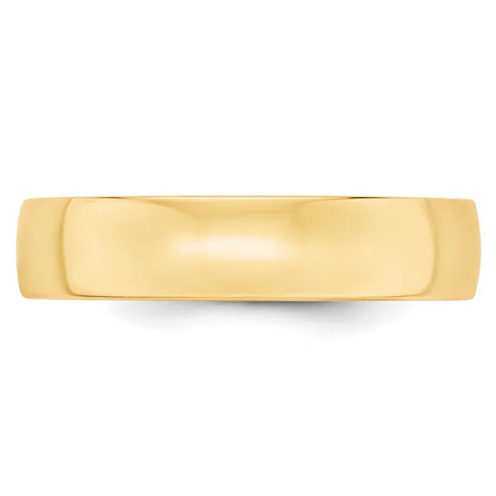 Solid 10K Yellow Gold 5mm Light Weight Comfort Fit MensWomens Wedding Band Ring Size 45 Goldia Rings Solid 10K Yellow Gold 5mm Light Weight Comfort Fit MensWomens Wedding Band Ring Size 45 Goldia Rings