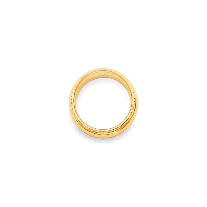 Solid 14K Yellow Gold 4mm Milgrain Comfort Wedding MensWomens Wedding Band Ring Size 45 Goldia Rings Solid 14K Yellow Gold 4mm Milgrain Comfort Wedding MensWomens Wedding Band Ring Size 45 Goldia Rings