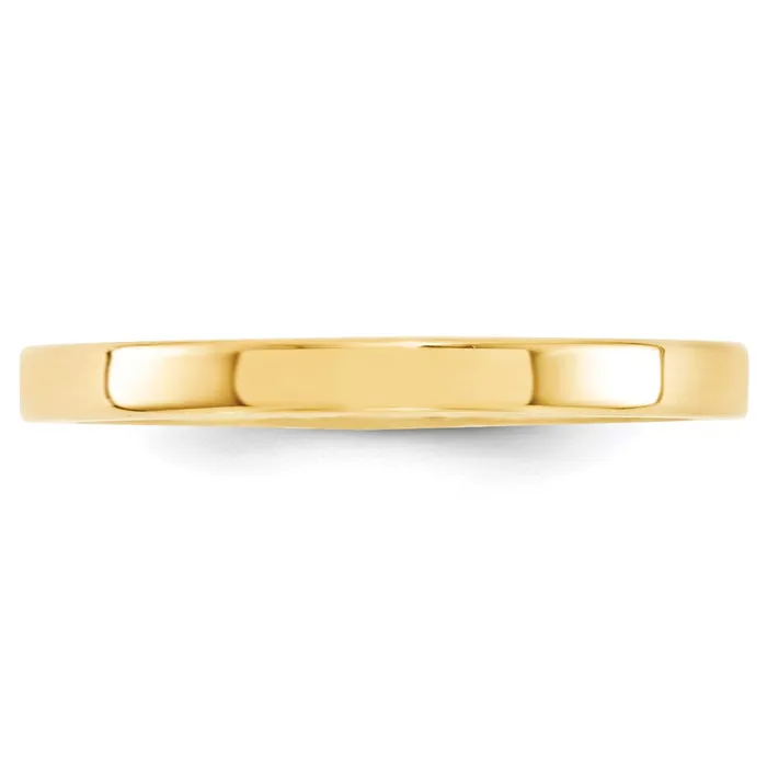 Solid 18K Yellow Gold 25mm Standard Flat Comfort Fit MensWomens Wedding Band Ring Size 115 Goldia Rings Solid 18K Yellow Gold 25mm Standard Flat Comfort Fit MensWomens Wedding Band Ring Size 115 Goldia Rings