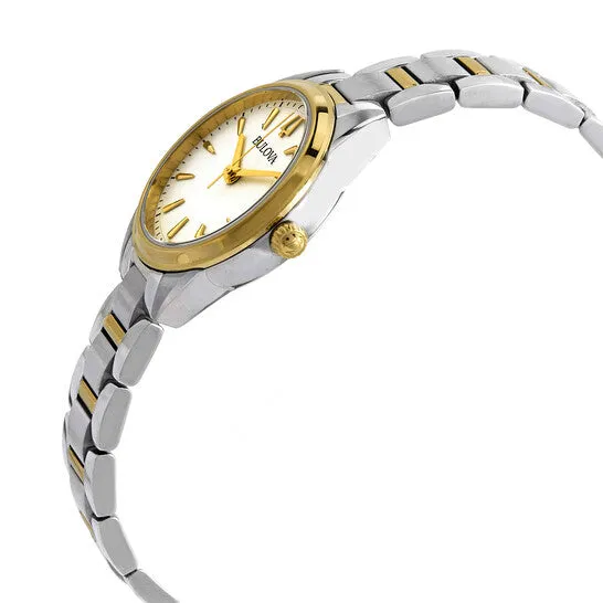 Watches JMS always Original Bulova Classic Quartz Silvery White Dial Ladies Watch 98L277 Watches JMS always Original Bulova Classic Quartz Silvery White Dial Ladies Watch 98L277