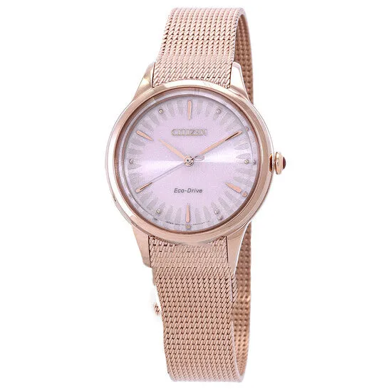 Watches JMS always Original Citizen L Series EcoDrive Ladies Watch EM081980X Watches JMS always Original Citizen L Series EcoDrive Ladies Watch EM081980X