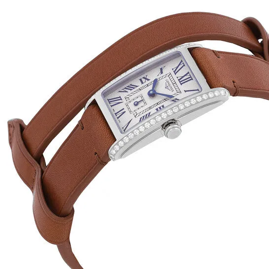 Watches JMS always Original Longines Dolcevita X YVY Quartz Diamond Silver Dial Ladies Watch L5255071B Watches JMS always Original Longines Dolcevita X YVY Quartz Diamond Silver Dial Ladies Watch L5255071B