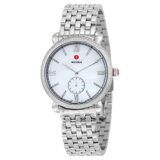 Watches Original Michele Gracile White Mother of Pearl Dial Diamond Ladies Watch MWW26A000001 JMS always Watches Original Michele Gracile White Mother of Pearl Dial Diamond Ladies Watch MWW26A000001 JMS always