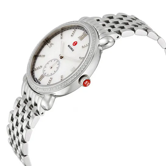 Watches Original Michele Gracile White Mother of Pearl Dial Diamond Ladies Watch MWW26A000001 JMS always Watches Original Michele Gracile White Mother of Pearl Dial Diamond Ladies Watch MWW26A000001 JMS always