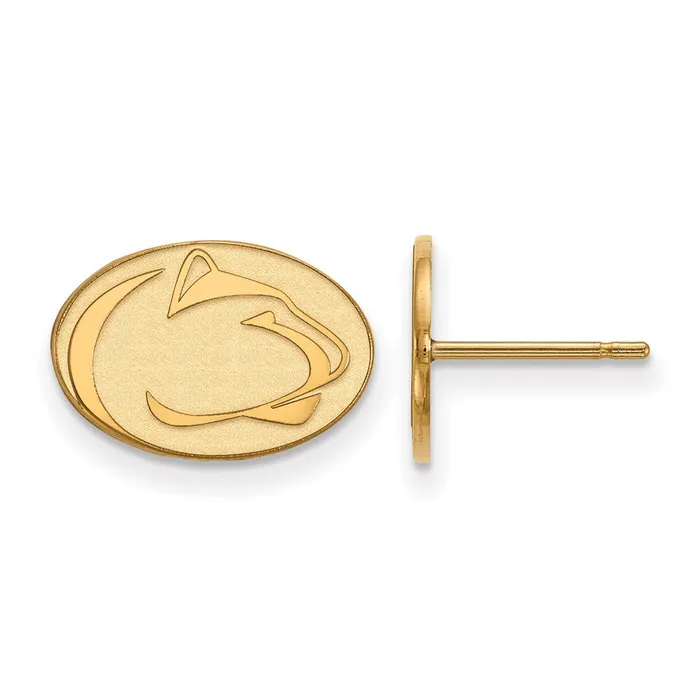 10K Yellow Gold Penn State University XS Post Earrings TreasureFineJewelers Earrings 10K Yellow Gold Penn State University XS Post Earrings TreasureFineJewelers Earrings
