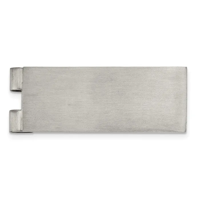 Bracelets Chisel Stainless Steel Brushed Money Clip TreasureFineJewelers