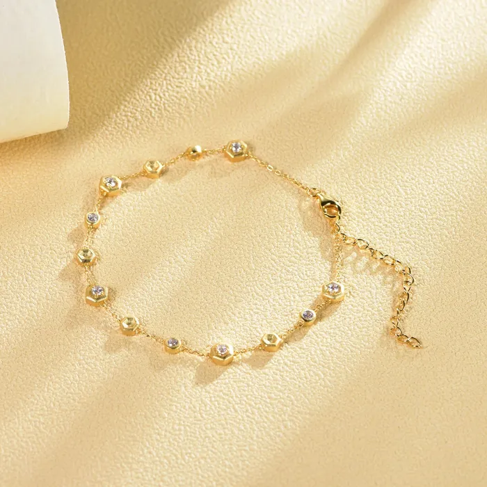Bracelets Honeycomb With Honey Ring Earrings Necklaces Bracelet Jewelry Sets designed by LifeWithMaK Trendolla Jewelry