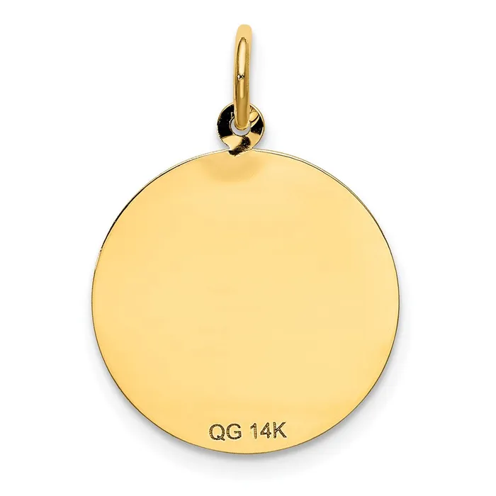 Charm Necklaces 14k Yellow Gold HAPPY BIRTHDAY Charm TreasureFineJewelers