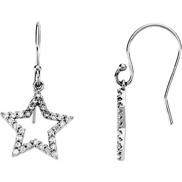 Earrings TreasureFineJewelers Star Earrings