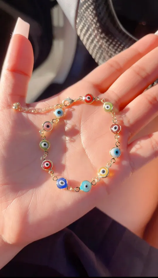 MP Jewelry Multi Color Evil Eye Bracelet Bracelets