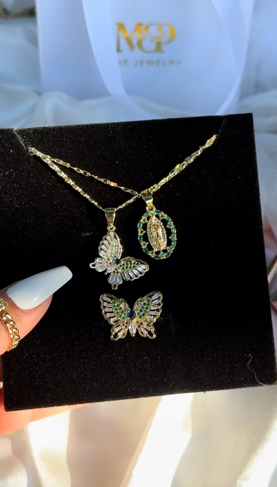 Necklaces MP Jewelry Paradise Virgin Mary Necklace Set 