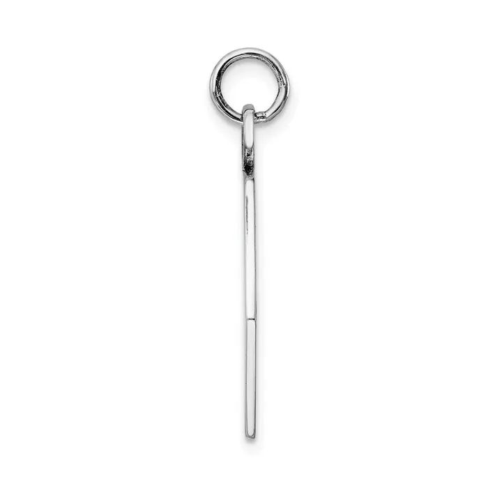 Necklaces Sterling Silver Rhodiumplated Medical Jewelry Pendant TreasureFineJewelers