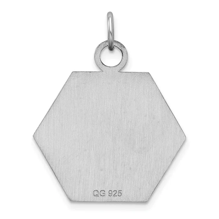 Necklaces Sterling Silver Rhodiumplated Medical Jewelry Pendant TreasureFineJewelers