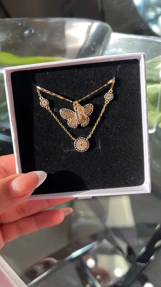 Necklaces Verano de Buena Vibras Necklace Set MP Jewelry