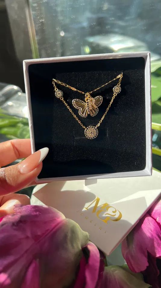 Necklaces Verano de Buena Vibras Necklace Set MP Jewelry