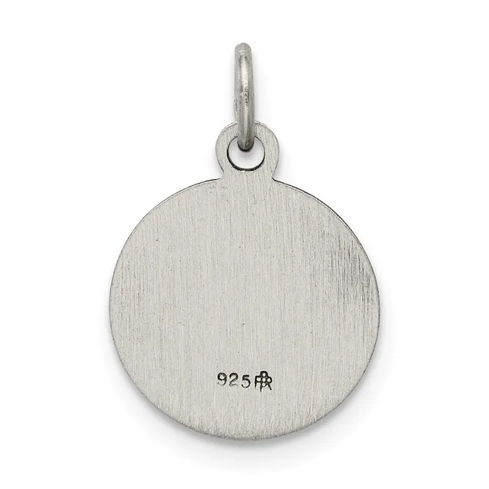 Rings Sterling Silver Antiqued Confirmation Medal TreasureFineJewelers