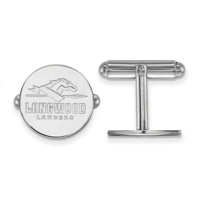 Rings Sterling Silver Rhodiumplated Longwood University Lancers Cuff Links TreasureFineJewelers Rings Sterling Silver Rhodiumplated Longwood University Lancers Cuff Links TreasureFineJewelers