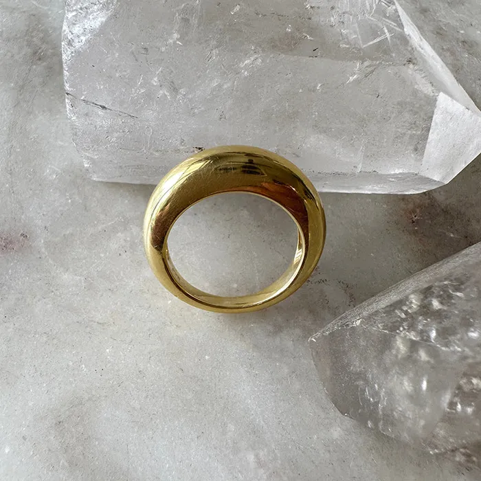 Rings Tarvos Gold Ring Robindira Unsworth