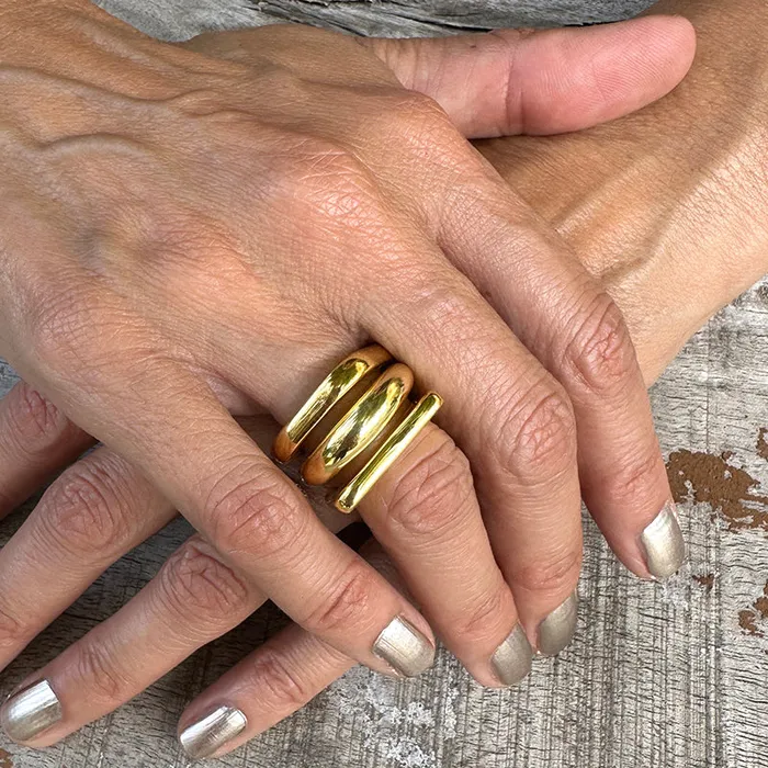 Rings Tarvos Gold Ring Robindira Unsworth