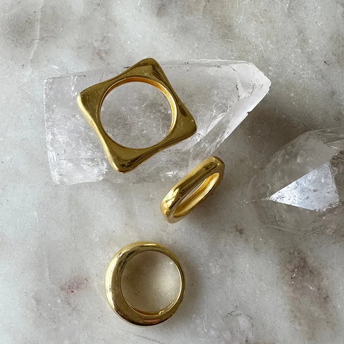 Rings Tarvos Gold Ring Robindira Unsworth