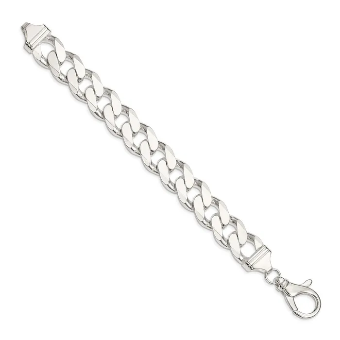 Rings TreasureFineJewelers Sterling Silver 1625mm Curb Chain