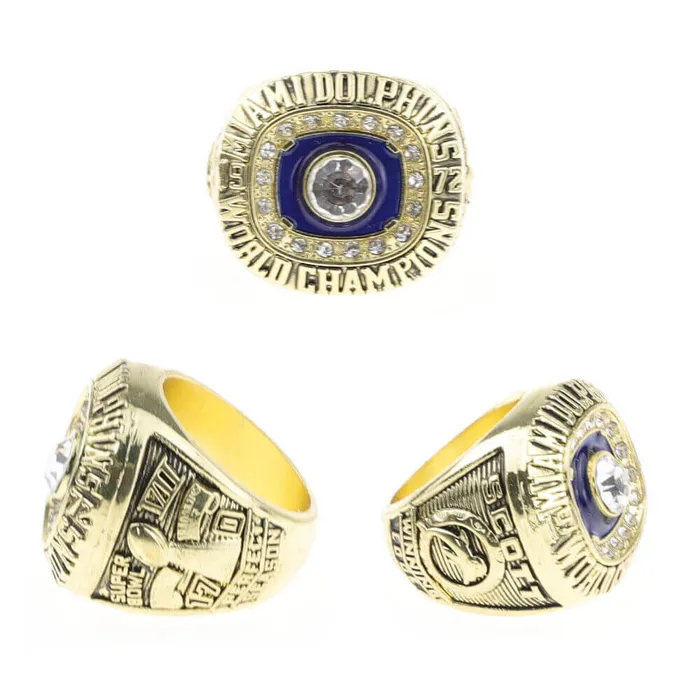 Rings Trendolla Jewelry 1972 Miami Dolphins NFL Championship Ring