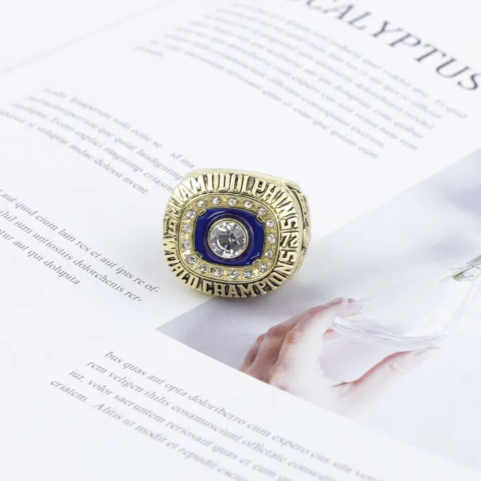 Rings Trendolla Jewelry 1972 Miami Dolphins NFL Championship Ring Rings Trendolla Jewelry 1972 Miami Dolphins NFL Championship Ring
