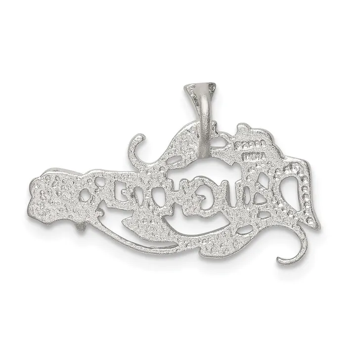 Sterling Silver Daughter Charm TreasureFineJewelers Rings