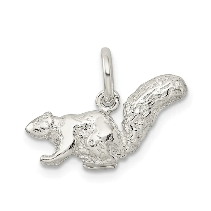 Sterling Silver Squirrel Charm TreasureFineJewelers Rings