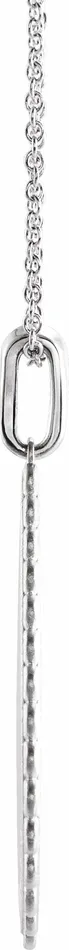 TreasureFineJewelers Necklaces Sterling Silver Trust in The Lord 1618 Necklace