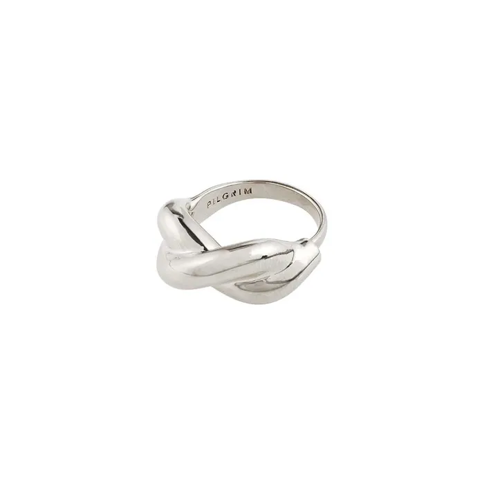 Belief Silver Plated Ring Pilgrim Rings