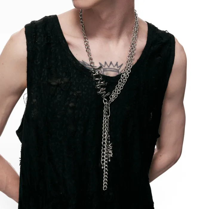 Blackheadshop Necklaces Punk Mania Tie Necklace