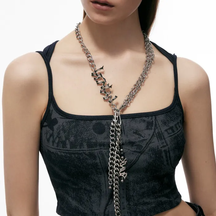 Blackheadshop Necklaces Punk Mania Tie Necklace Blackheadshop Necklaces Punk Mania Tie Necklace