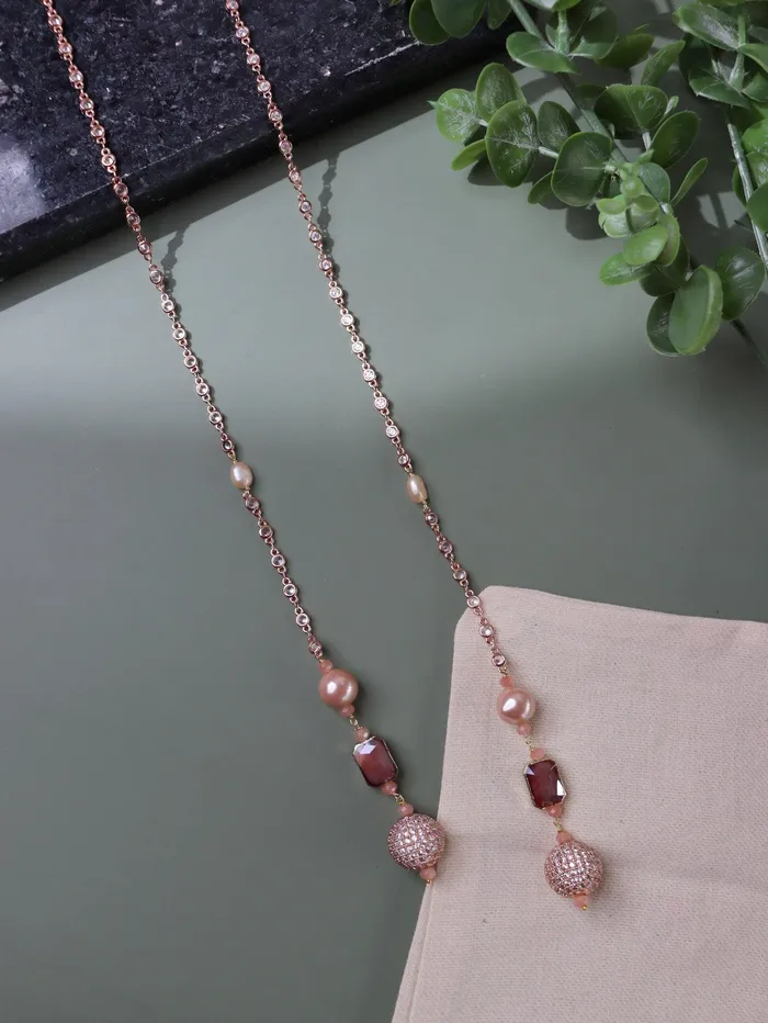 Crystal String Hydro Quartz Stone Appeal Scarf Necklace Curio Cottage Necklaces Crystal String Hydro Quartz Stone Appeal Scarf Necklace Curio Cottage Necklaces