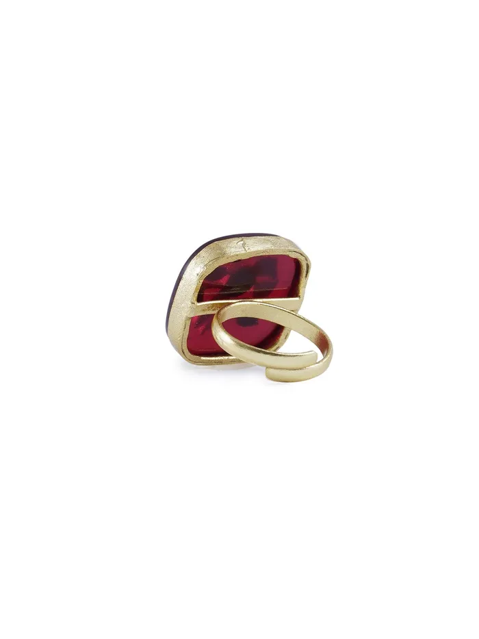 Curio Cottage Rings Bird of Paradise Emblem Ring Curio Cottage Rings Bird of Paradise Emblem Ring