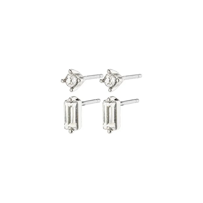 Earrings Pilgrim Sabrina Silver Plated Earring Set