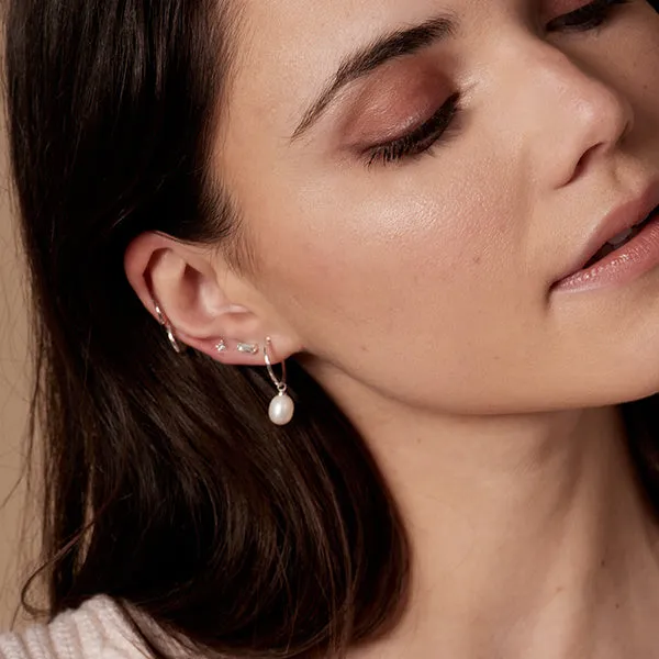 Earrings Pilgrim Sabrina Silver Plated Earring Set