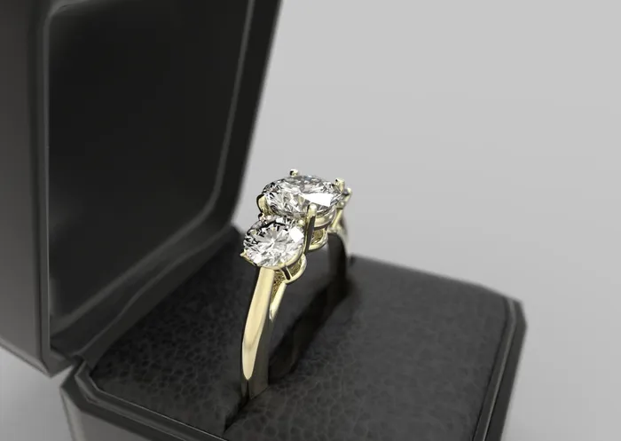 Gold Moissanite Ring Moissanite Engagement Ring Yellow Gold Genuine Moissanite Engagement Ring Round Cut Moissanite Ring FL LLC Rings Gold Moissanite Ring Moissanite Engagement Ring Yellow Gold Genuine Moissanite Engagement Ring Round Cut Moissanite Ring FL LLC Rings