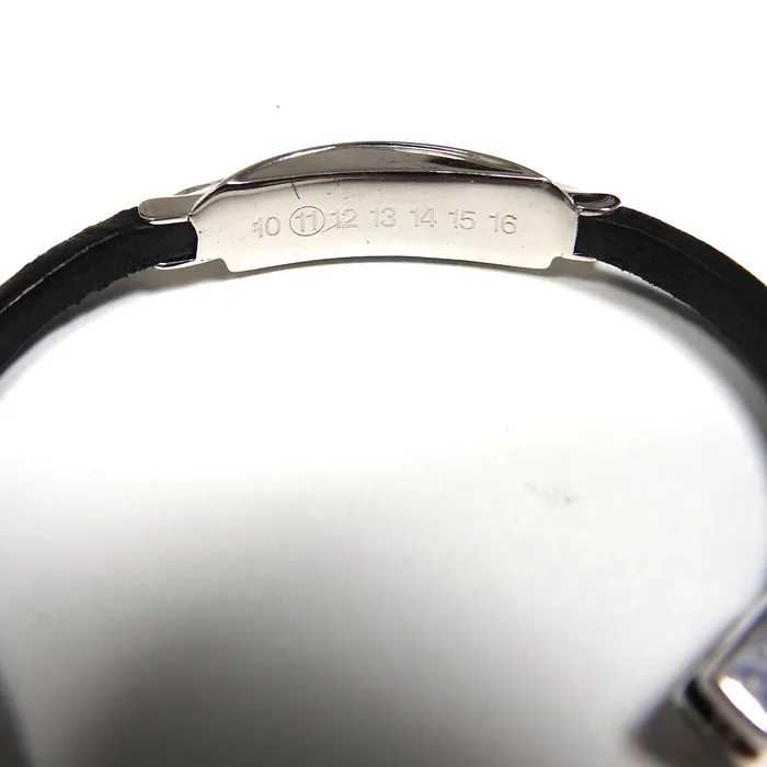 I Miss You MAN Bracelets Maison Margiela Leather Brass Watch Bracelet Size Large
