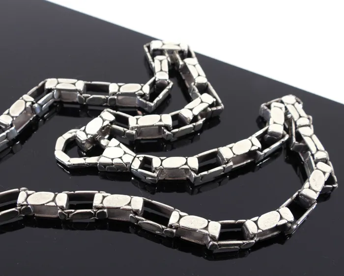 Necklaces I Miss You MAN John Hardy Vintage Sterling Silver Box Chain Necklace Necklaces I Miss You MAN John Hardy Vintage Sterling Silver Box Chain Necklace